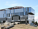 Construction continues on the Student Services Administration building on the Hayward Campus of California State University, East Bay.